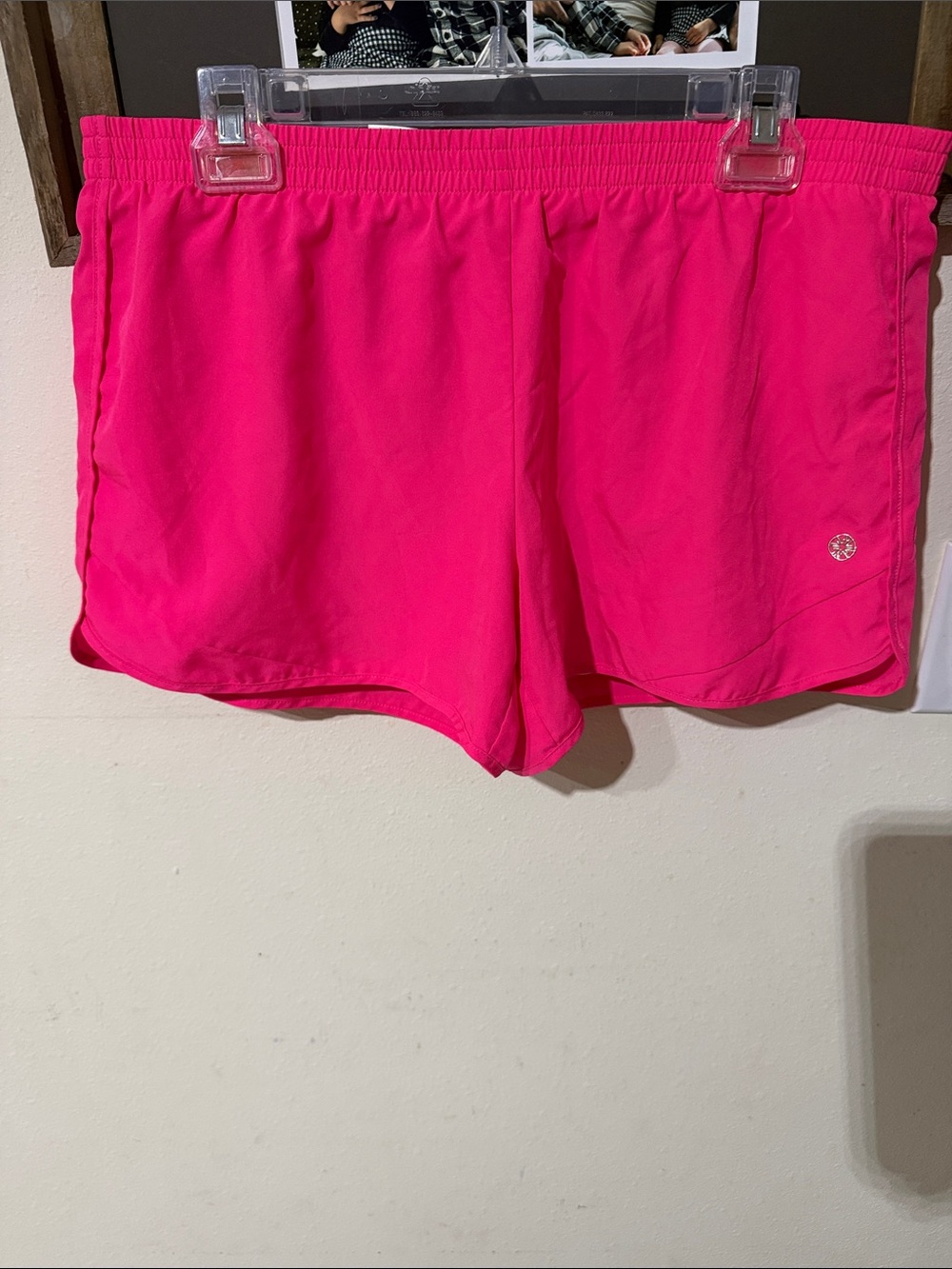 Lilly Pulitzer Luxletic Hot Pink Athletic Running Shorts